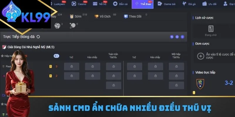 Sảnh CMD hứa hẹn nhiều trải nghiệm thú vị
